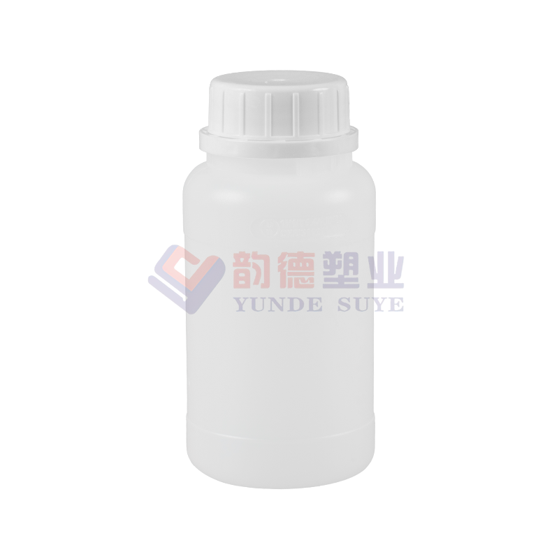 بطری گرد ضخیم شده Hdpe فلوئوردار ضد نشتی 250ml-01